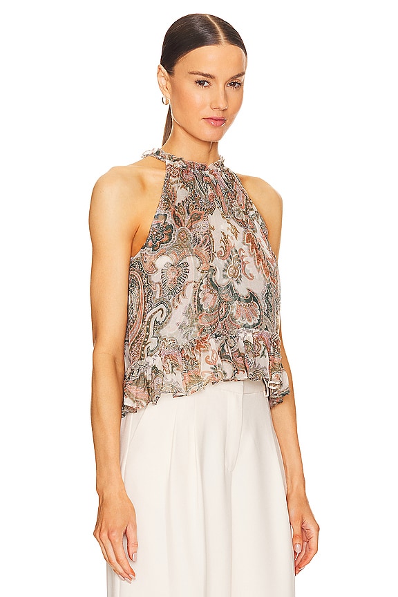 view 2 of 4 Renee Top in Barely Orchid Multi