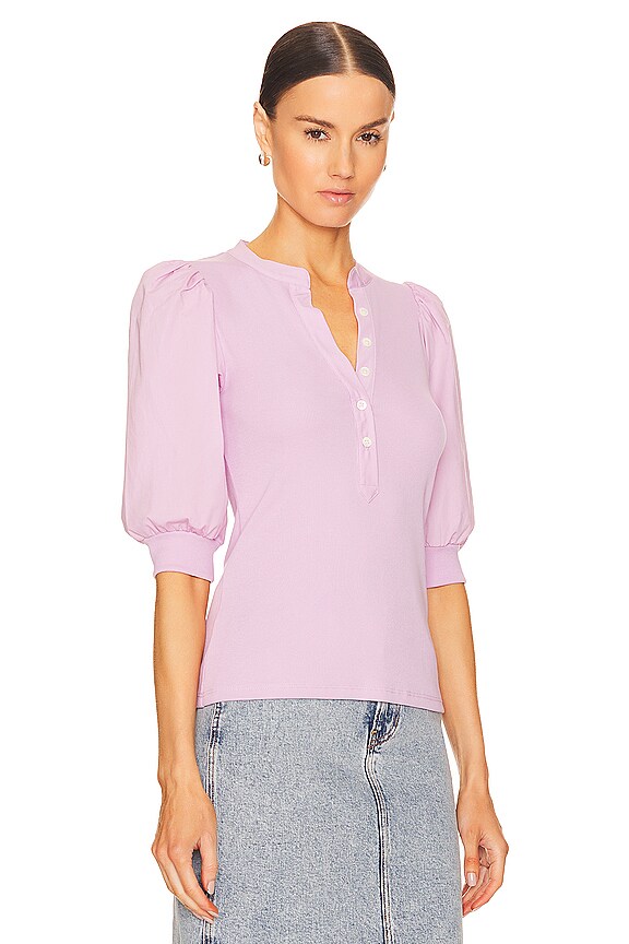 view 2 of 4 Coralee Top in Barely Orchid