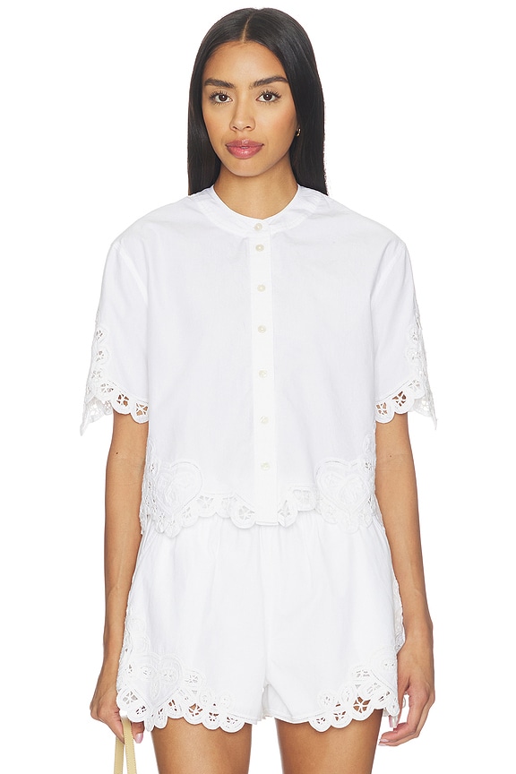 view 1 of 4 CHEMISE ALECK in White