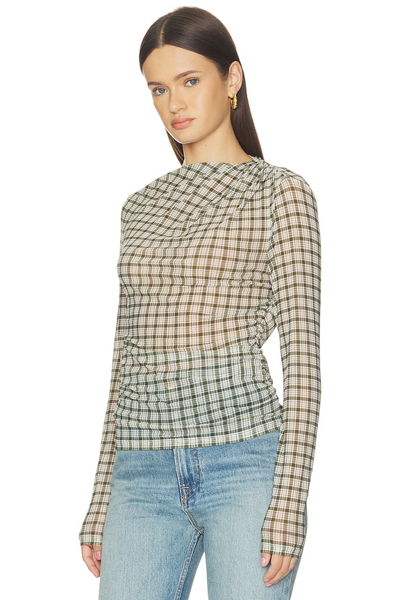 view 2 of 5 Nuvina Top in Loden Multi