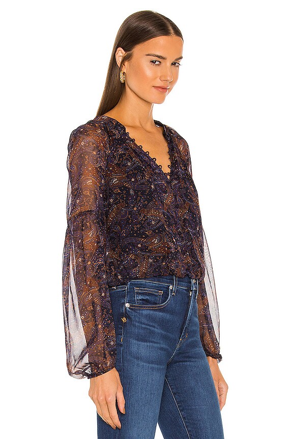 view 2 of 4 BLUSA JAYCE in Black Multi