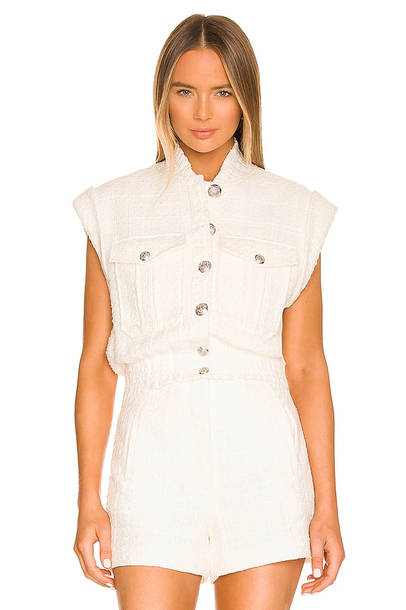 view 2 of 5 ANASTASIA 탑 in Off-White