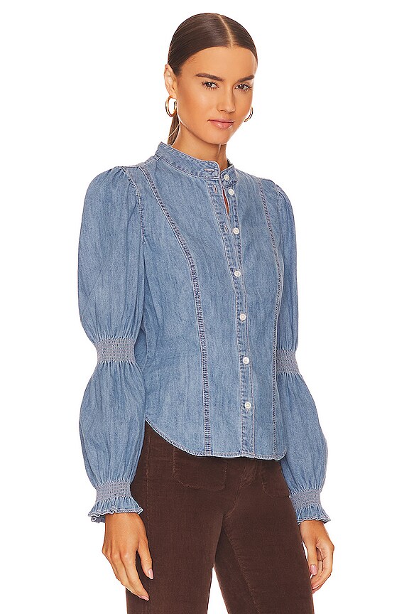 view 2 of 4 Dalton Top in Mystic Blue