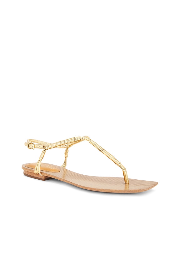 view 2 of 5 ZAPATO PLANO AMELIA in Gold