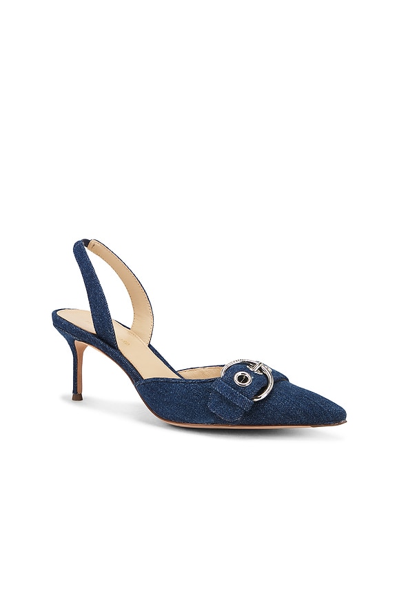 view 2 of 5 Roxy Sling Back in Mountain Blue