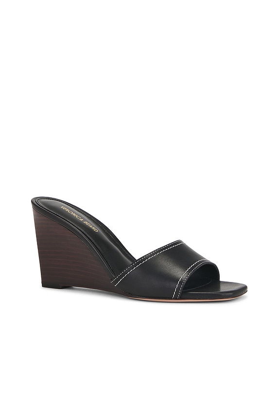 view 2 of 5 Ellen Wedge Sandal in Black