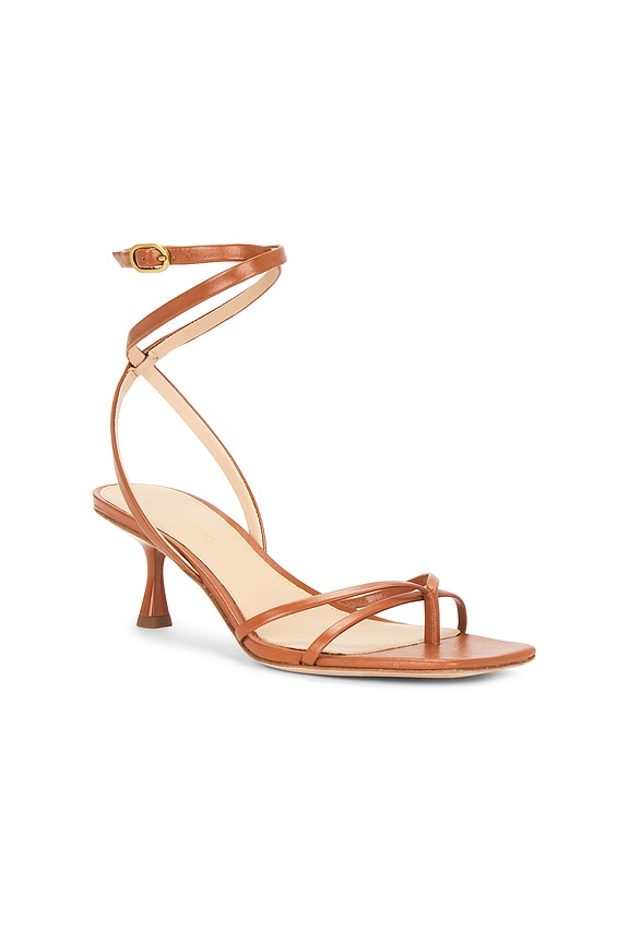 view 2 of 5 Caterina Strappy Sandal in Honey