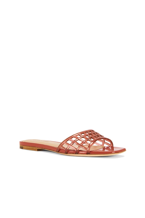 view 2 of 5 Maris Jelly Sandal in Persimmon