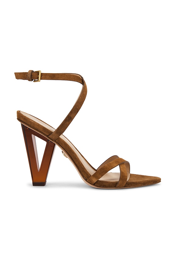 view 1 of 5 Lanaya Sandal in Chestnut & Brown