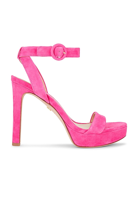 Veronica Beard Darcelle Heel in Fuchsia | REVOLVE