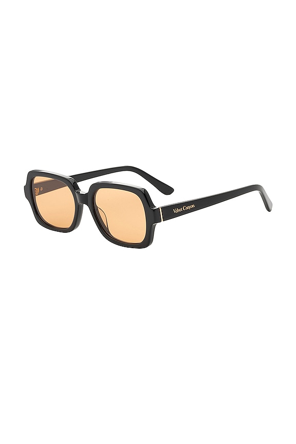 view 2 of 2 GAFAS DE SOL L'HOMME in Black & Amber