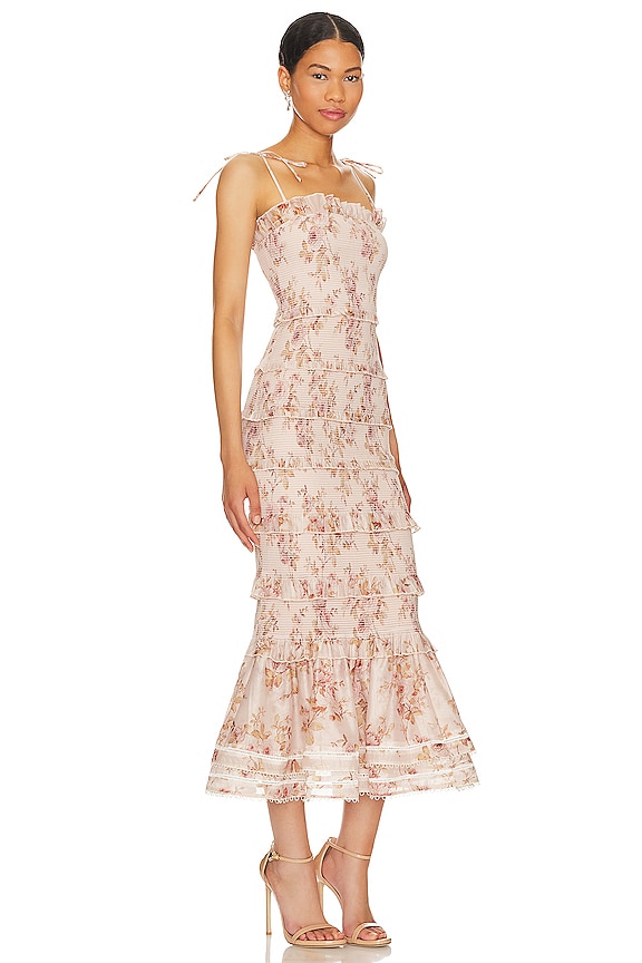 view 2 of 3 GERANIUM 맥시원피스 in Cedar Rose Print