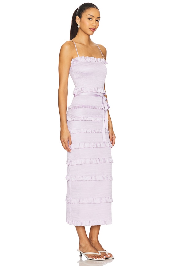 view 2 of 3 Lily Dress in Lavender Fog