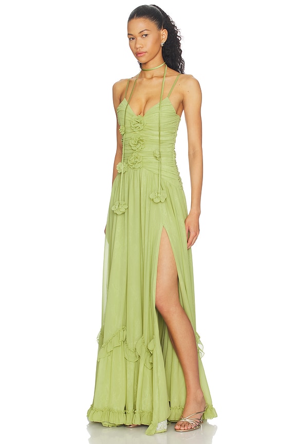 view 2 of 4 ROBE PERSEPHONE in Fern