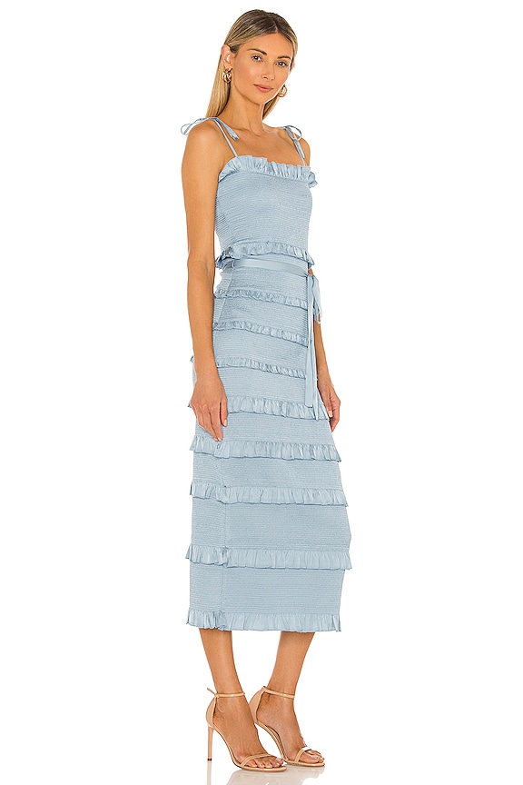 view 2 of 3 ПЛАТЬЕ МИДИ LILY in Cashmere Blue