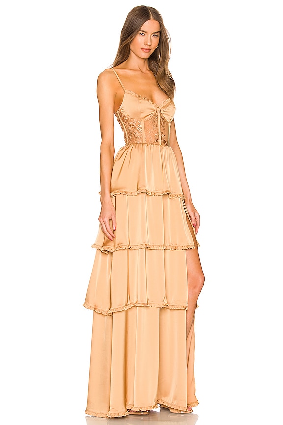 view 2 of 3 Dakota Gown in Desert Tan