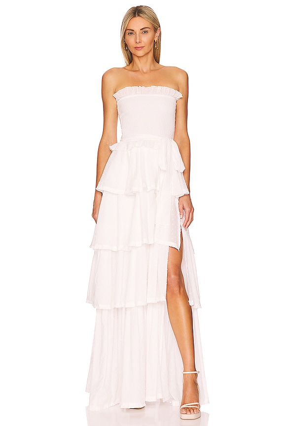 view 2 of 4 ANGELINA ガウン in White