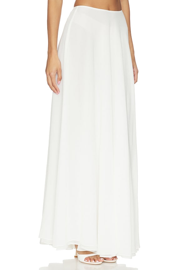 view 2 of 6 Carter Maxi Skirt in Snow White