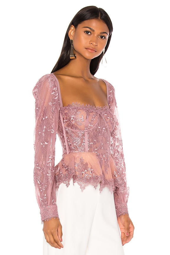 view 2 of 4 Zinnia Blouse in Elderberry