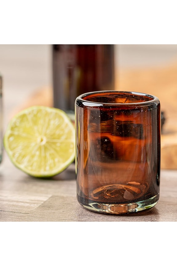 Set Of 4 Tamarind Shot Glasses