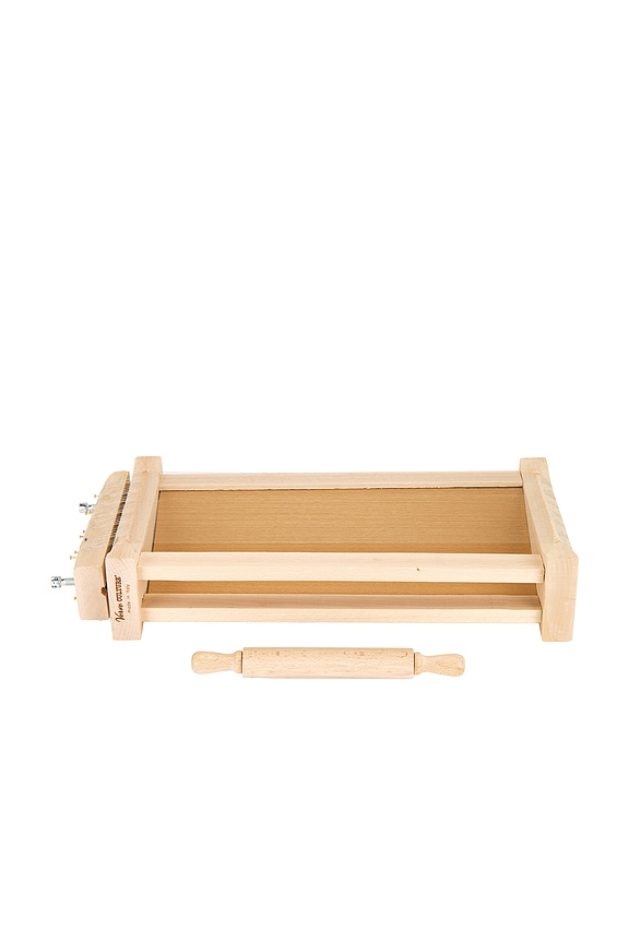 view 2 of 7 Large Chitarra Pasta Maker in Light Brown