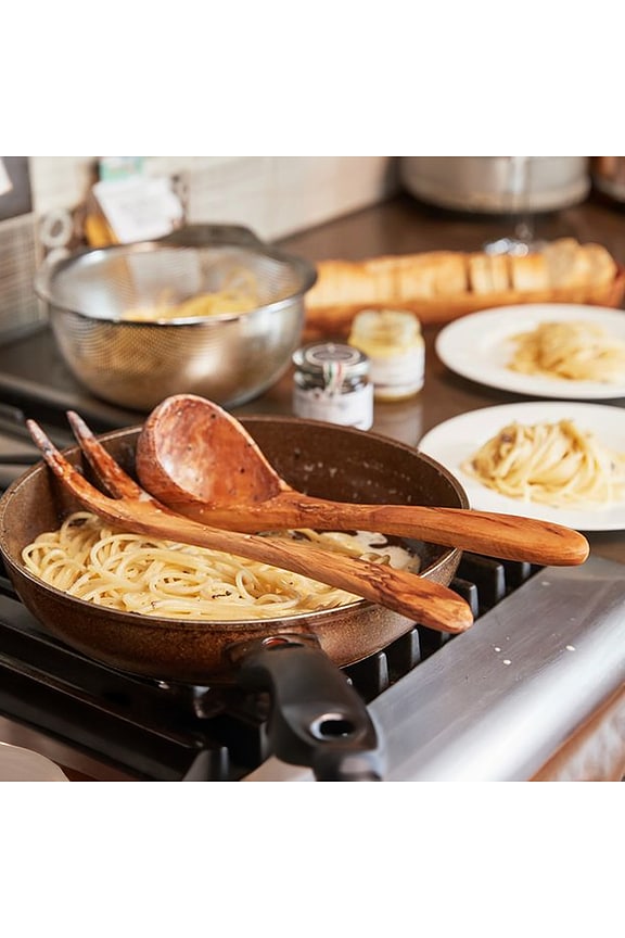 view 2 of 6 Olivewood Ladle in Brown