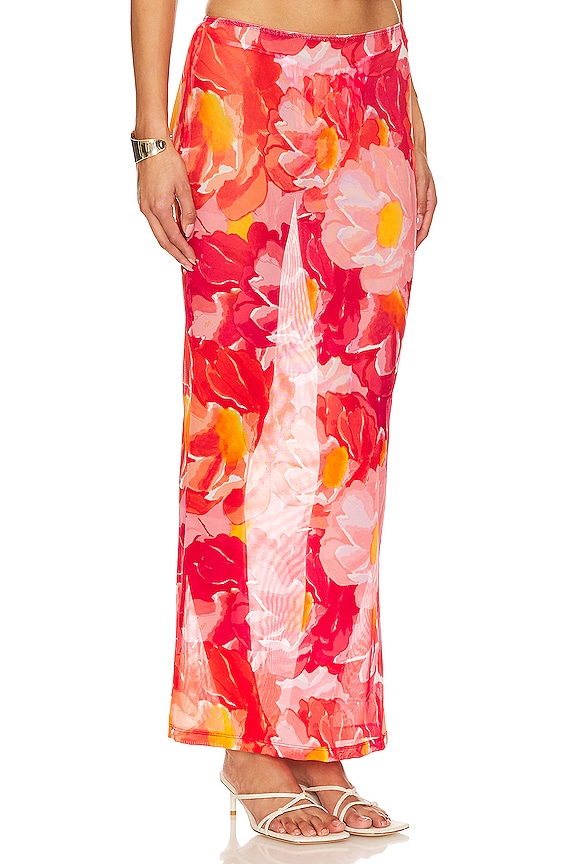 view 2 of 4 Mimi Maxi Skirt in Iris