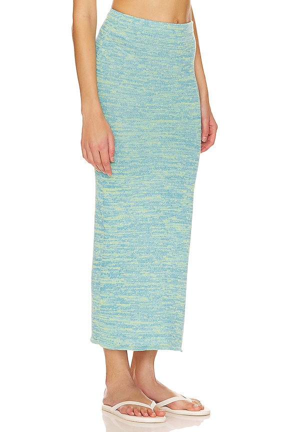 view 2 of 4 MARLOW マキシスカート in Lagoon