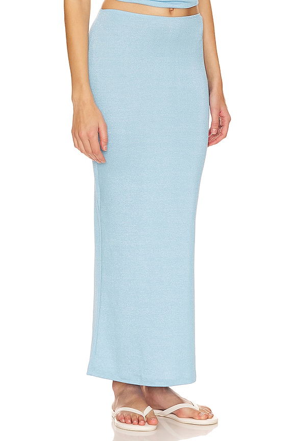 view 2 of 5 Mimi Maxi Skirt in Topaz