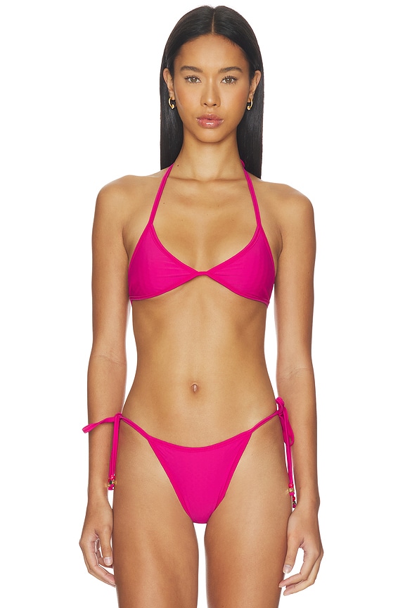 view 2 of 6 Gypsy Bikini Top in Blush