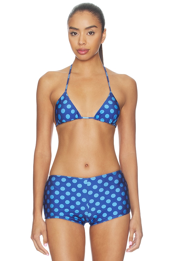 view 1 of 5 Blair Indigo Reversible Top in Indigo
