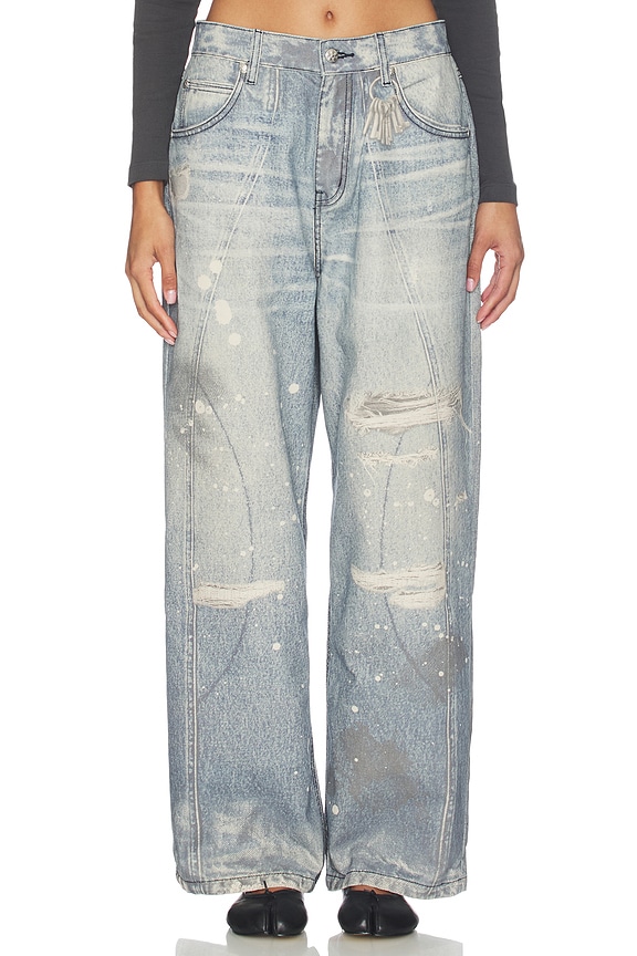 view 2 of 6 Trompe L'oeil Jeans in Multi