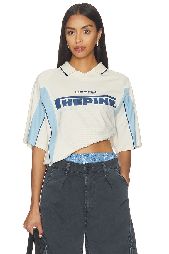 view 1 of 4 International Soccer Jersey in Cream