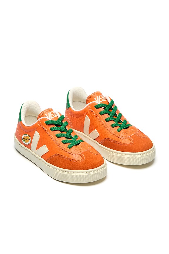 view 2 of 3 x The Social Food Kids Small Volley Sneaker in Fury Calcaire