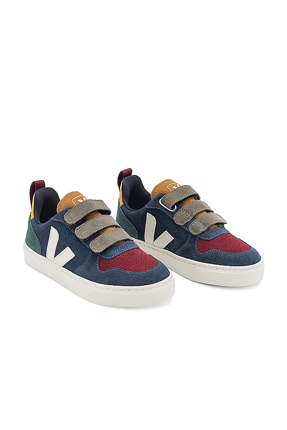 view 2 of 3 SMALL V-10 SUEDE スニーカー in Multicolor Nautico