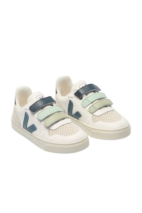 view 2 of 4 Junior Small V-10 Sneakers in White & California