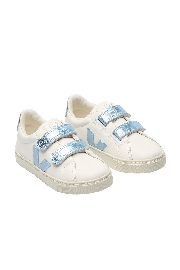 view 2 of 4 SNEAKERS SMALL ESPLAR in White, Steel & Iceberg