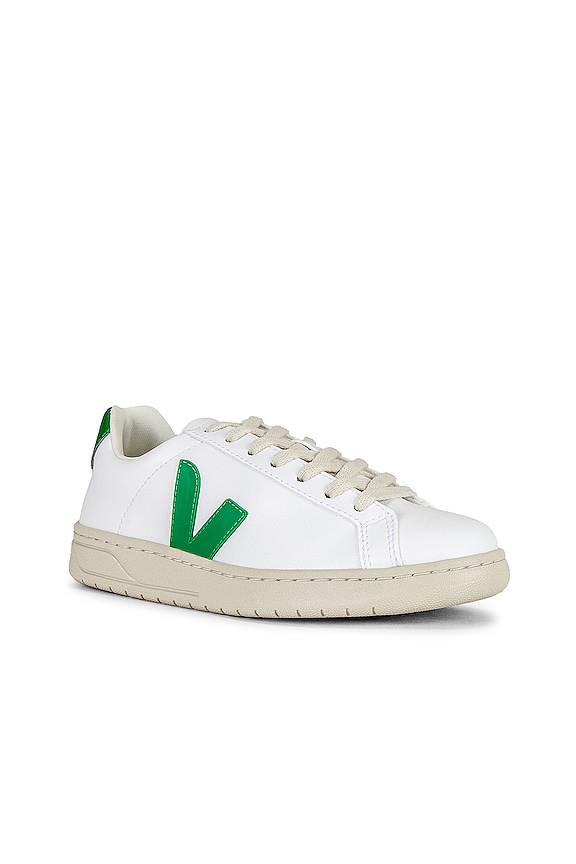 view 2 of 6 URCA 스니커즈 in White & Emeraude