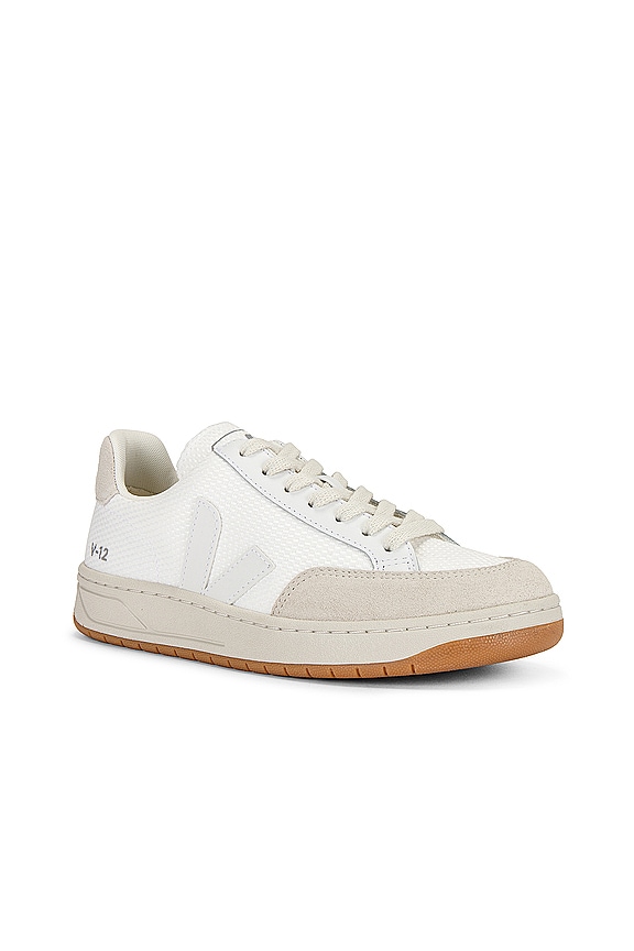 view 2 of 6 SNEAKERS V-12 in White & Natural
