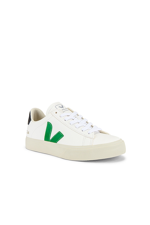 view 2 of 2 КРОССОВКИ CAMPO in Extra White & Emeraude & Black