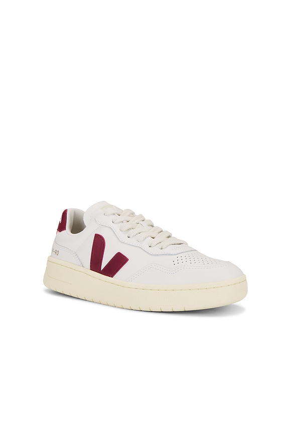 view 2 of 6 V-90 스니커즈 in Extra White & Marsala