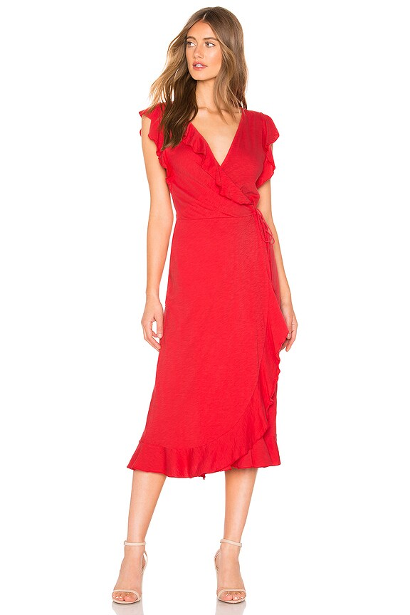 view 1 of 3 ROBE MIDI DRAPÉE SEDONA in Jester