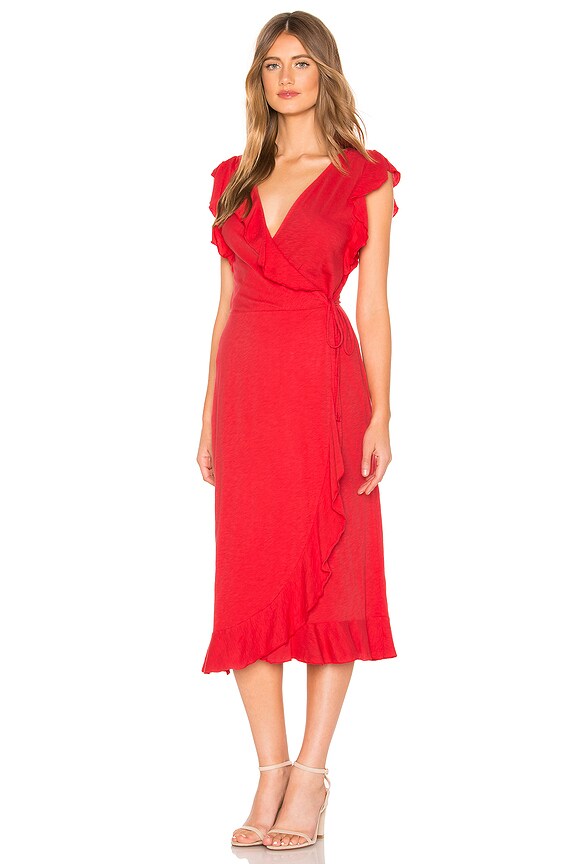 view 2 of 3 ROBE MIDI DRAPÉE SEDONA in Jester