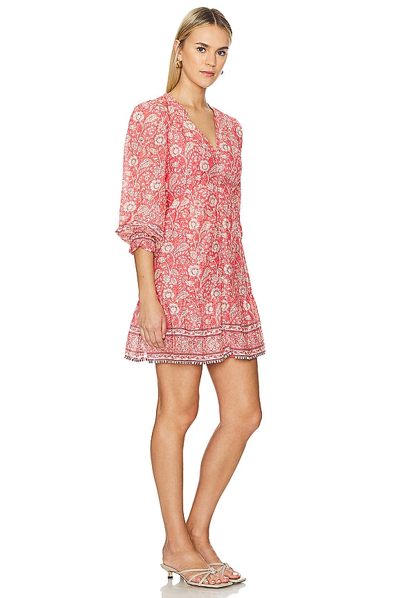 view 2 of 3 Mary Mini Dress in Rouge