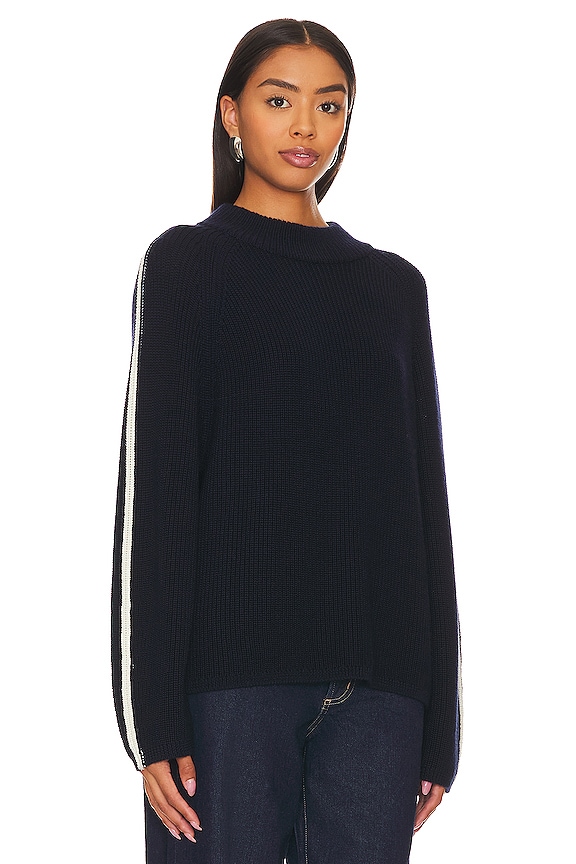 view 2 of 4 JERSEY TEAGAN in Navy & Milk