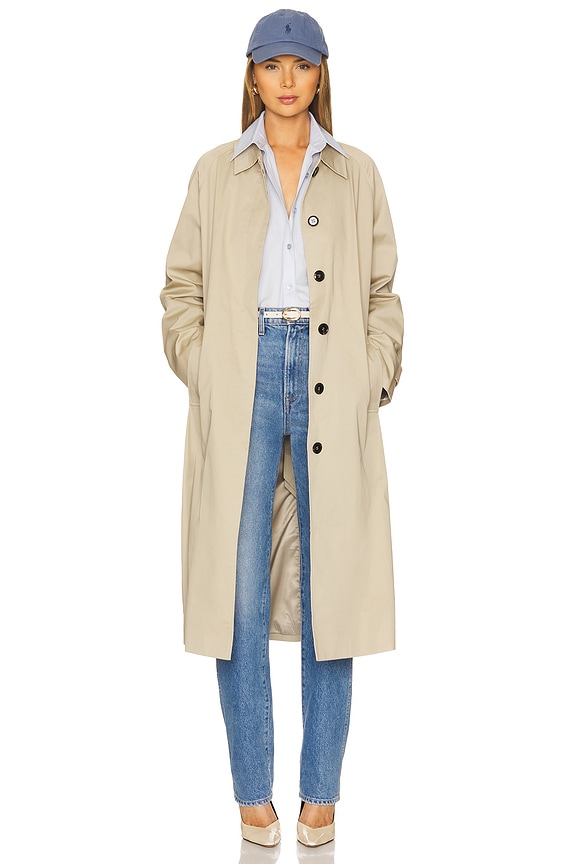 view 1 of 4 Raheal Trench Coat in Khaki