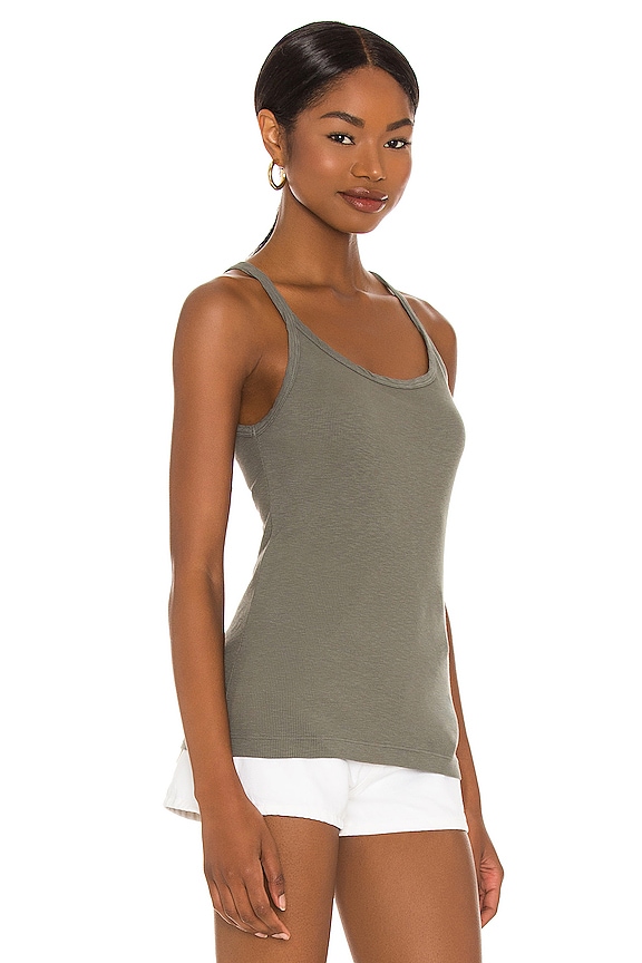 view 2 of 4 Aliza Tank in Basil