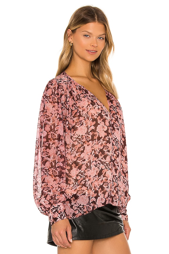 view 2 of 4 Miley Top in Pink Floral