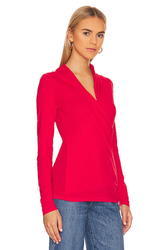 view 2 of 4 TOP MANGA LARGA GAUZY WHISPER CLASSICS in Camellia