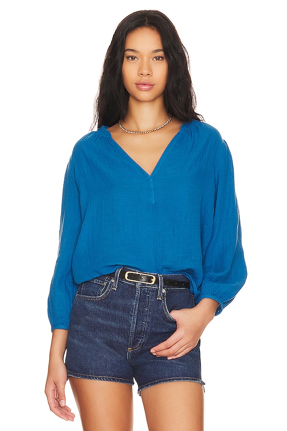 view 1 of 4 BLUSA MAGGIE in Baltic